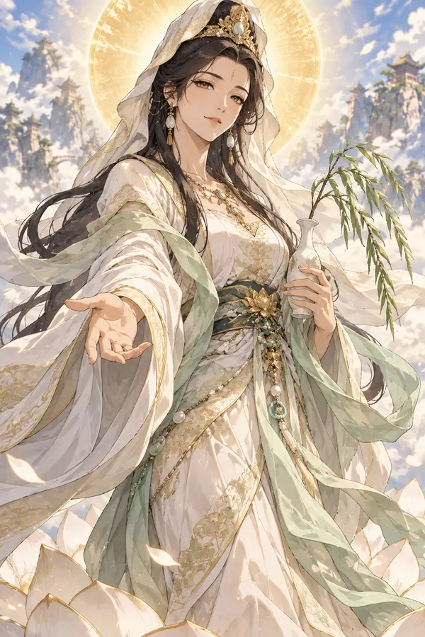 Guanyin, the Bodhisattva of compassion