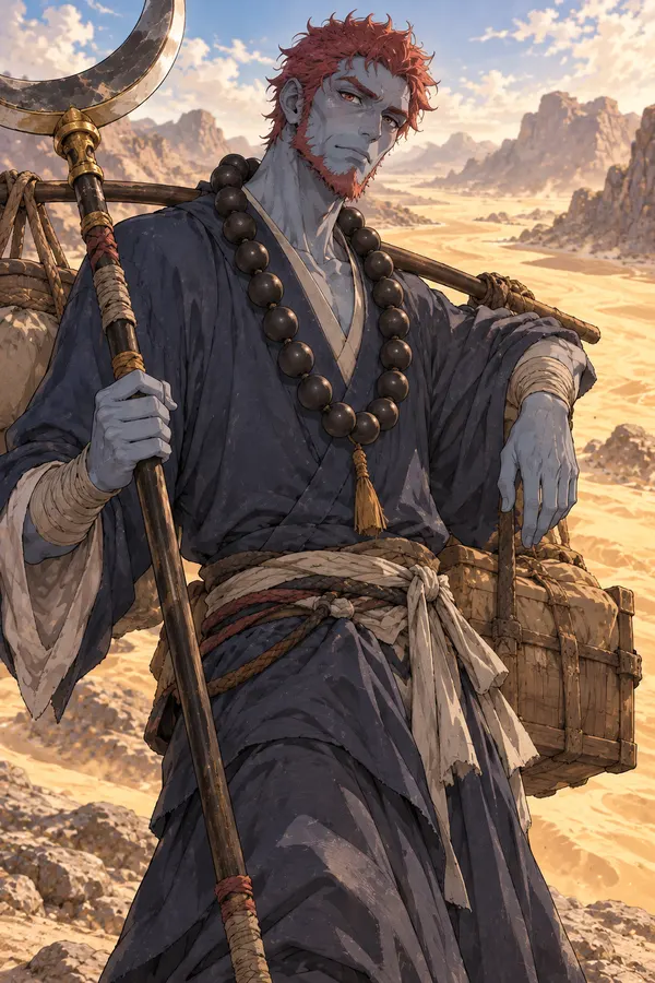Sha Wujing, the quiet one