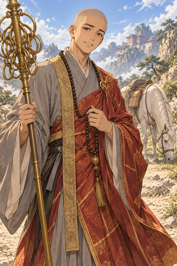 Tang Sanzang, the monk