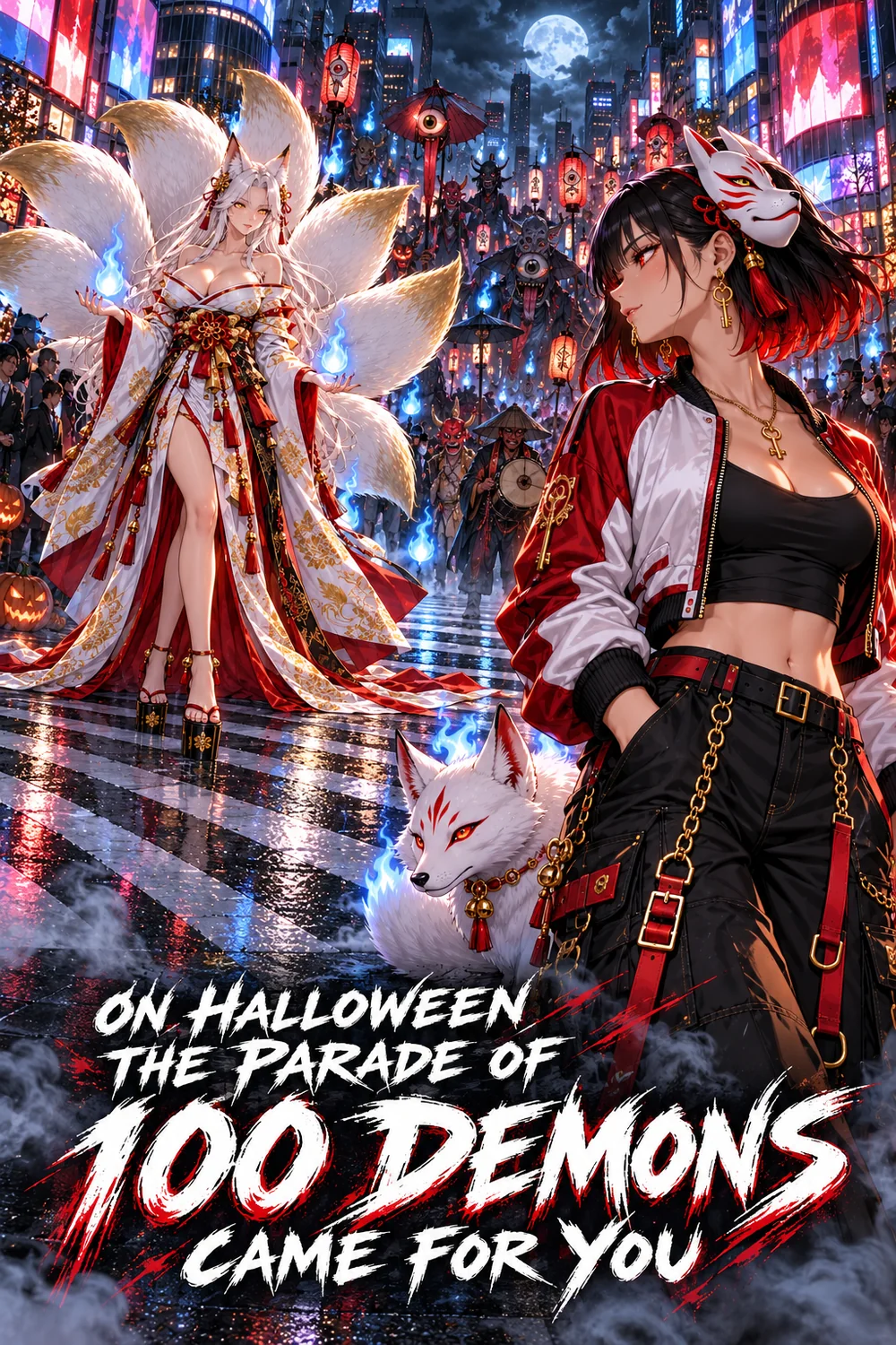 On Halloween the Parade of 100 Demons Came for You cover